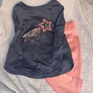 Toddler girls active set